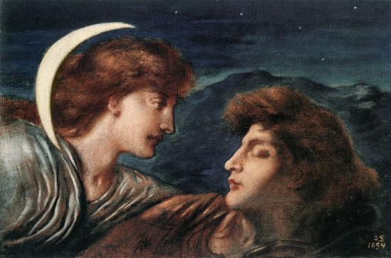 Night And Sleep by Simeon Solomon